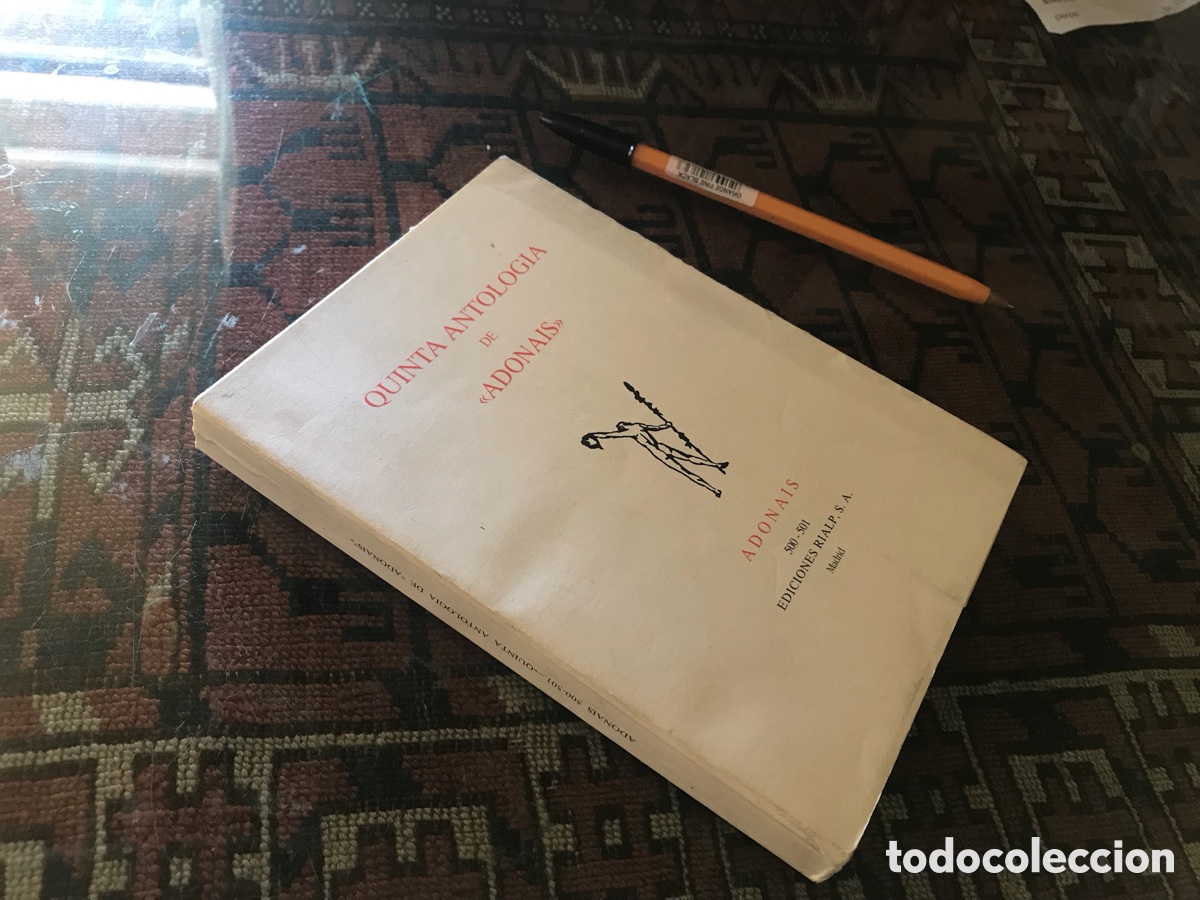 Libros de segunda mano: Quinta antolog&iacute;a de Adonais n&ordm; 500-501. Ediciones Rialp