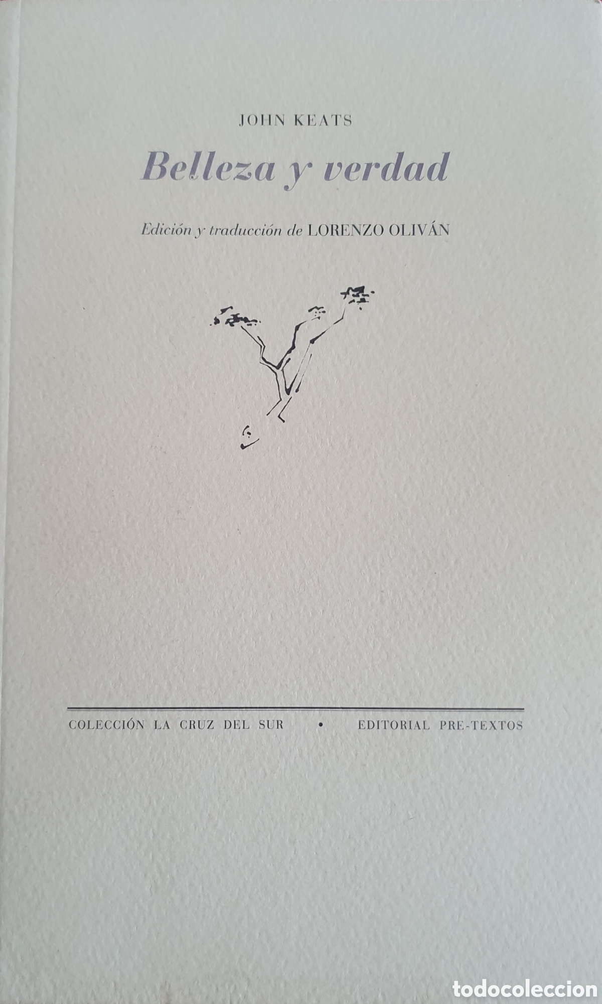 Libros de segunda mano: Belleza y verdad John Keats