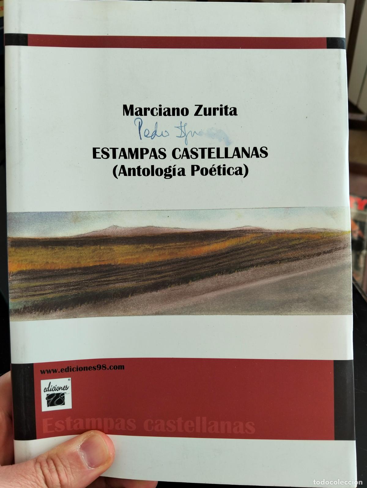 Libros de segunda mano: Poesia. Dedicado. Estampas Castellanas, Marciano Zurita, ed. 98, 2010 VISITA MI CATALOGO L54