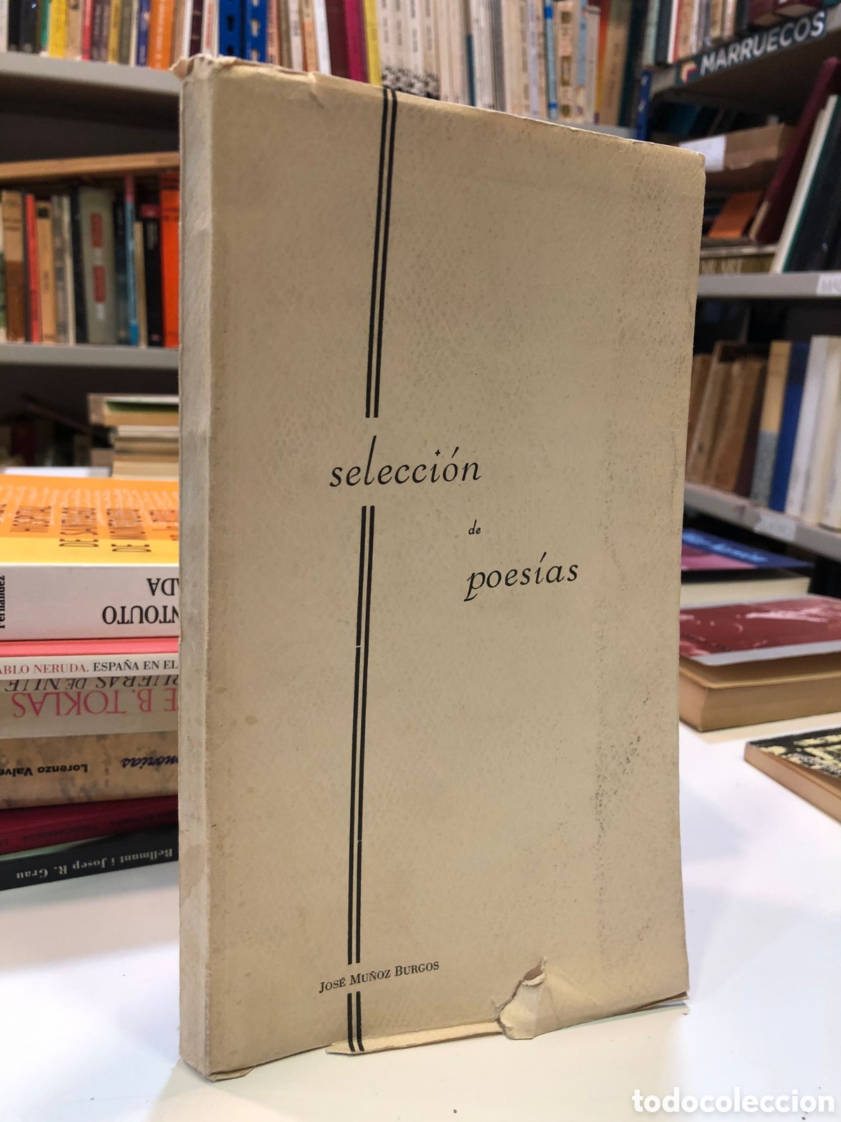 Gebrauchte B&uuml;cher: Selecci&oacute;n de poes&iacute;as - Jos&eacute; Mu&ntilde;oz Burgos
