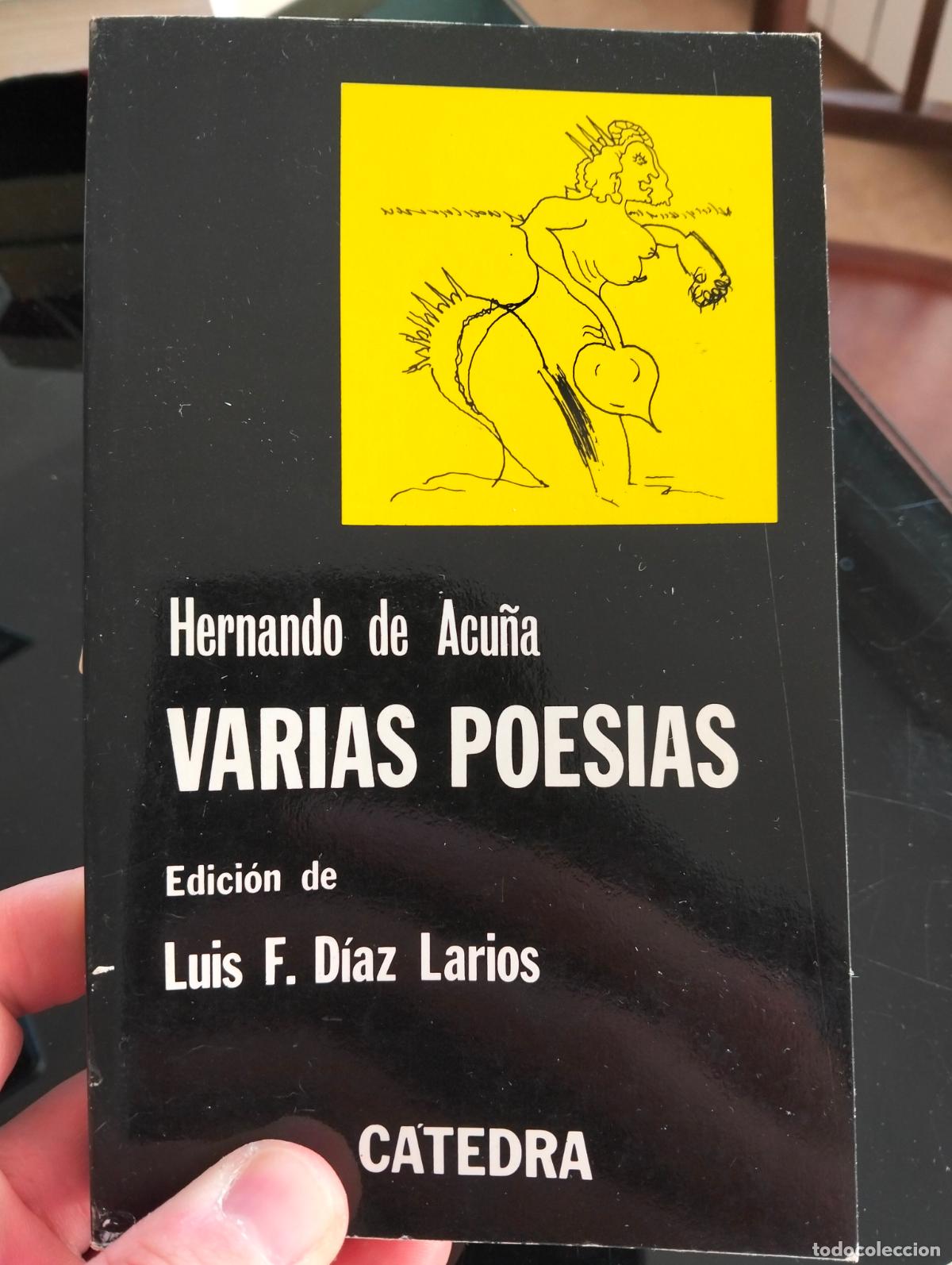Libros de segunda mano: Raro. Poesia. Varias Poesias, Hernando de Acu&ntilde;a, Catedra. 1982 VISITA MI CATALOGO L54