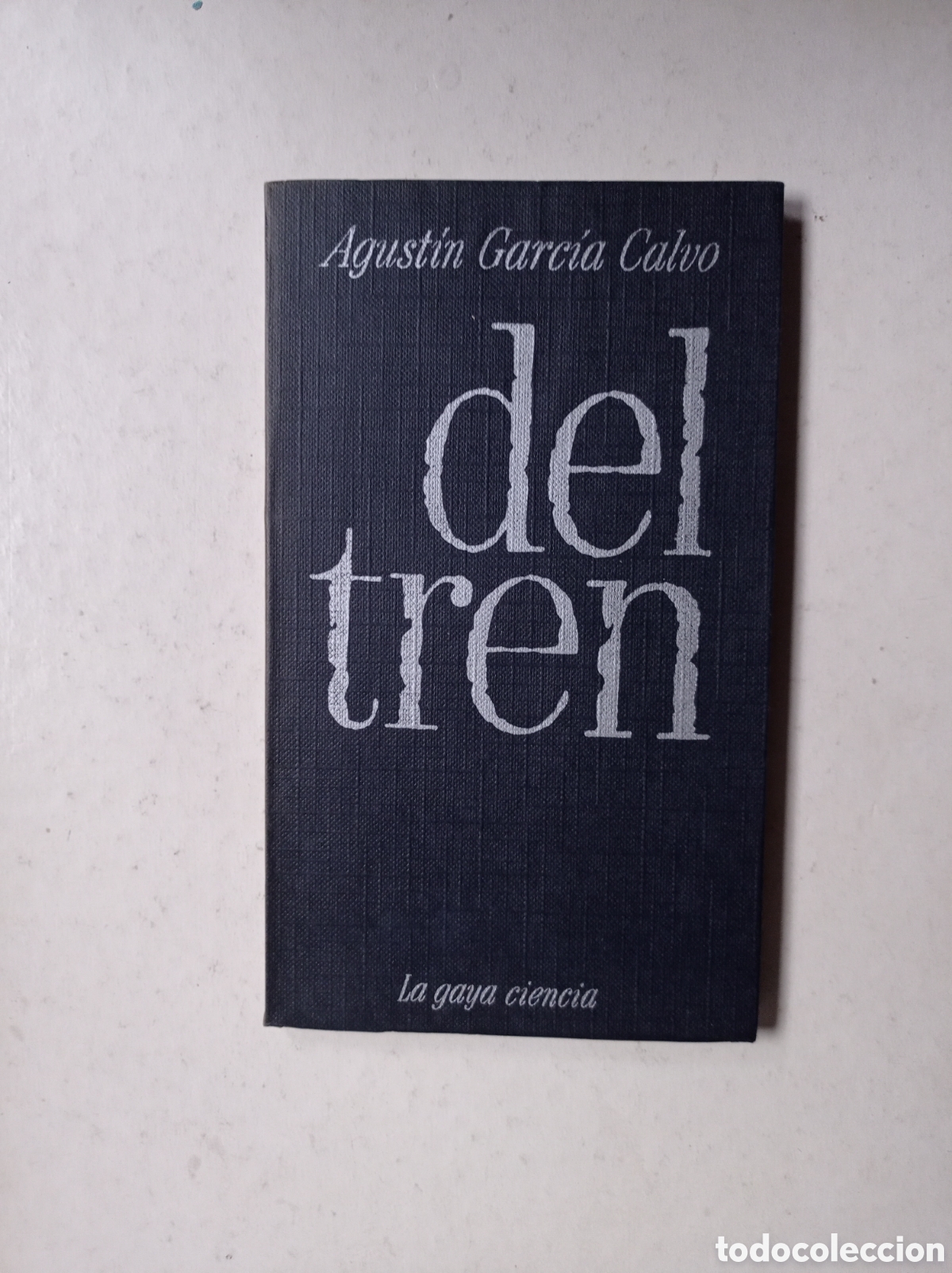 Libros de segunda mano: Del tren. Agust&iacute;n Garc&iacute;a Calvo.