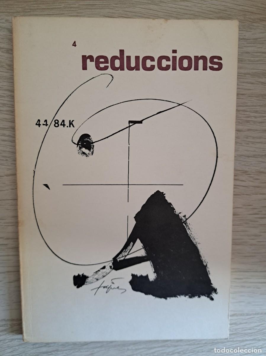 Libros de segunda mano: REDUCCIONS. Revista de poesia. N&uacute;mero 4 Abril de 1977 Portada d'Antoni T&agrave;pies