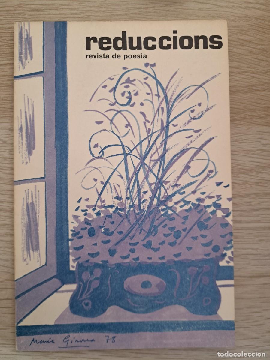 Libros de segunda mano: REDUCCIONS. Revista de poesia. N&uacute;mero 6 Gener de 1979 Portada de Maria Girona