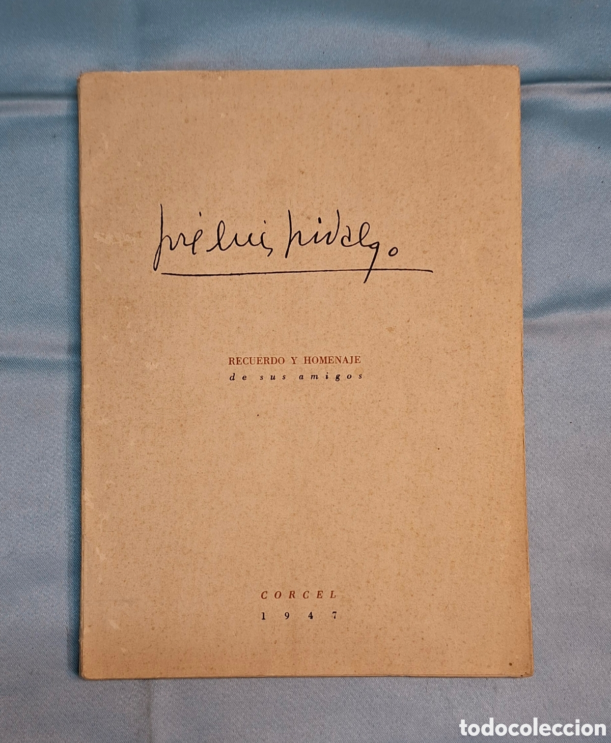 Libros de segunda mano: Libro Recuerdo y Homenaje 1947