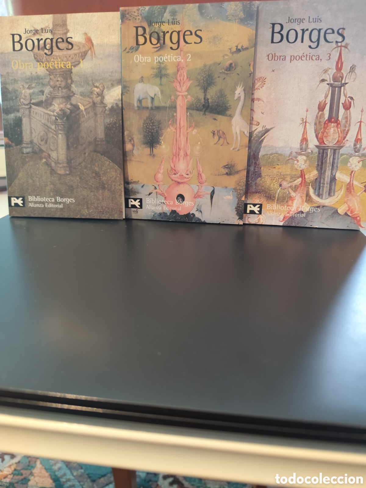 Libros de segunda mano: Jorge Luis Borgey. Obra po&eacute;tica. Tres vol&uacute;menes