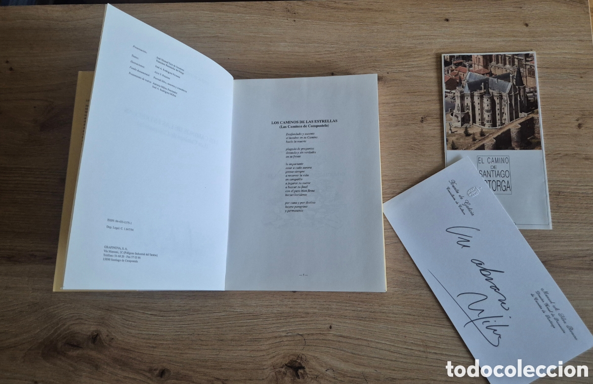 Libros de segunda mano: Los Caminos de las Estrellas &ndash; Xunta de Galicia 1994 &ndash; Camino de Santiago Xacobeo
