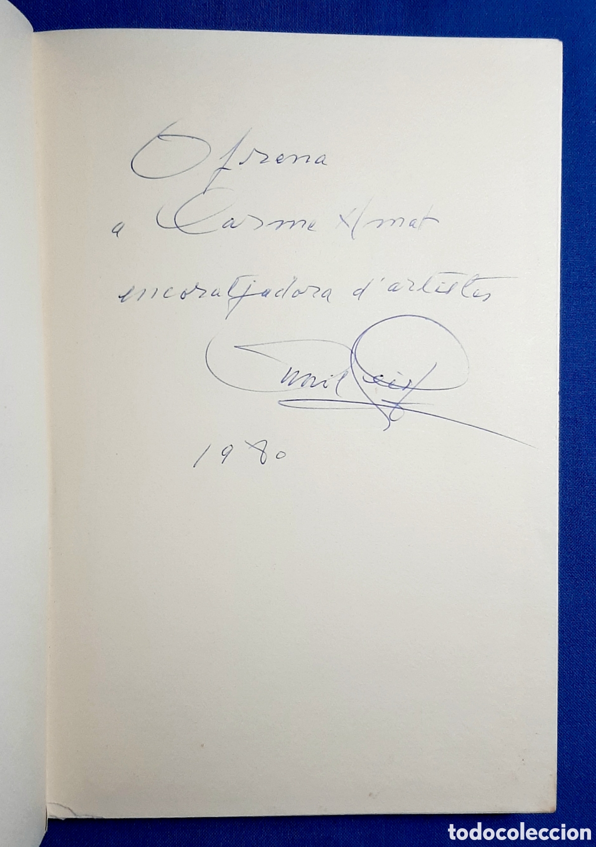 Libros de segunda mano: OBRES DE MOSSEN CAMIL GEIS. VOLUM lll 3. DEDICAT&Ograve;RIA. DEDICAT. 1964.