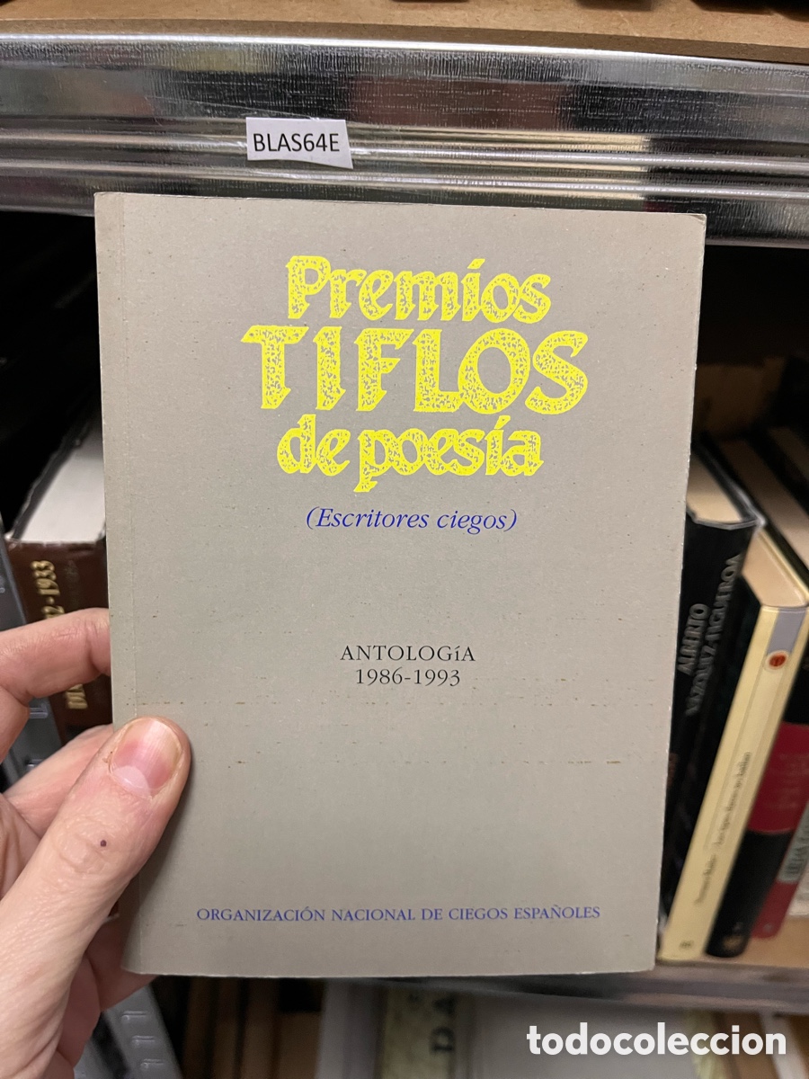 Libros de segunda mano: BLAS64E premios tiflos de poes&iacute;a (Escritores ciegos)