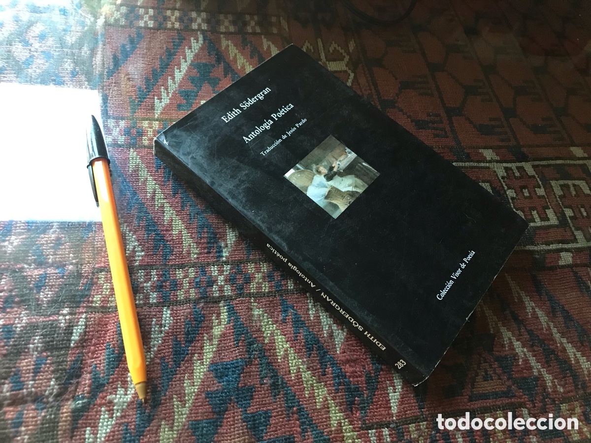 Libros de segunda mano: Edith S&ouml;dergran. Antolog&iacute;a po&eacute;tica. Visor de poes&iacute;a n&ordm; 283