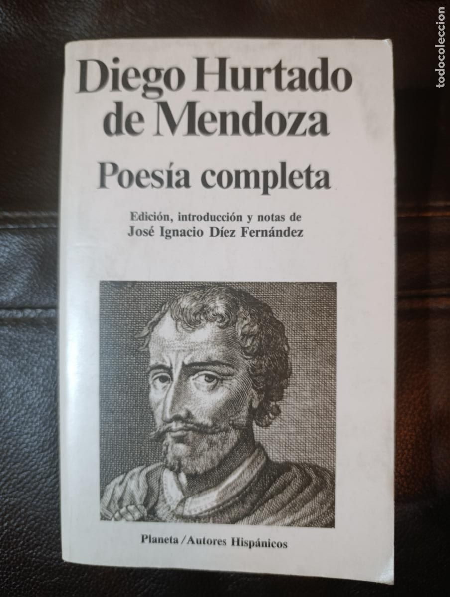 Libros de segunda mano: POESIA COMPLETA DIEGO HURTADO DE MENDOZA