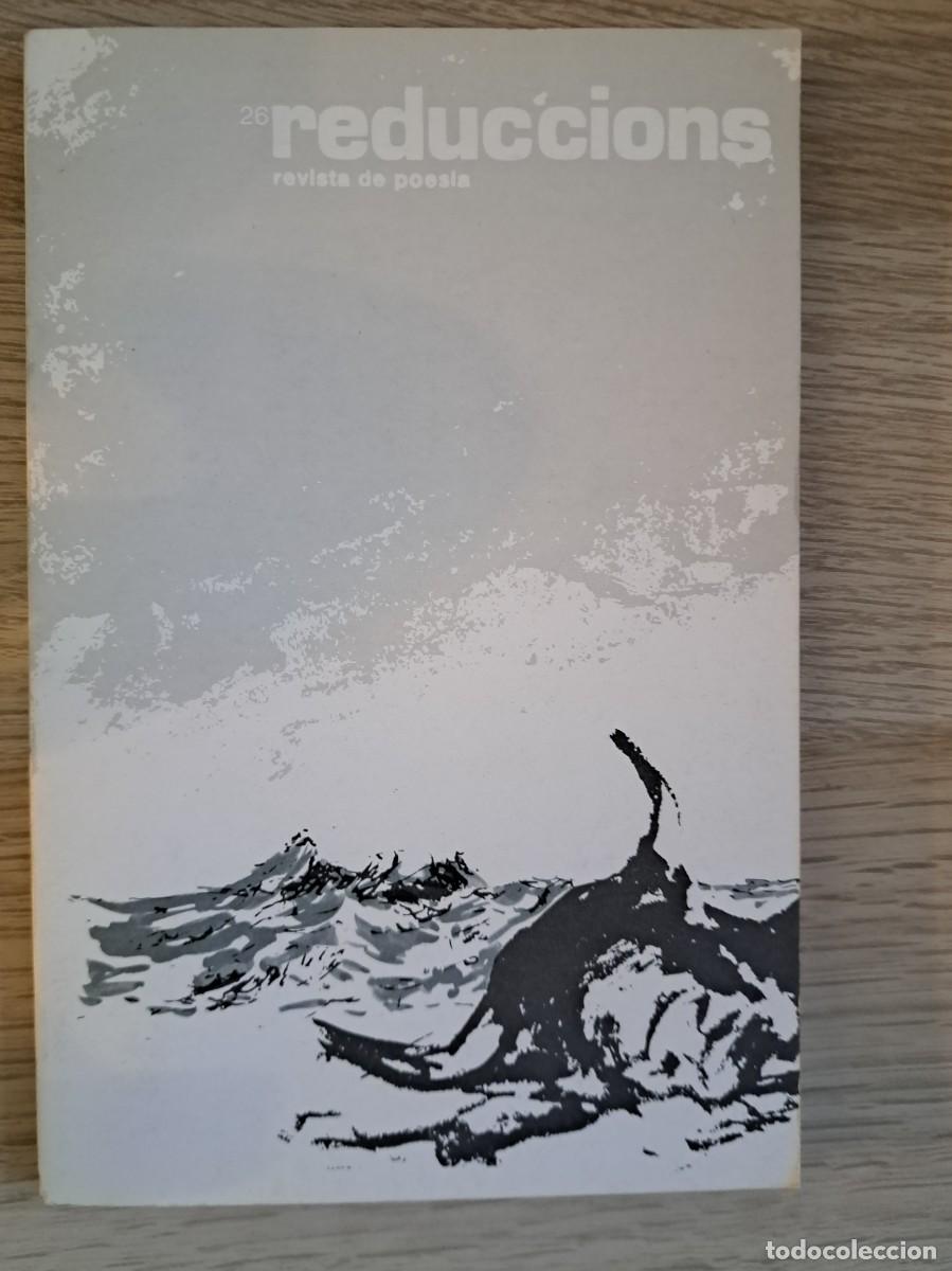 Libros de segunda mano: REDUCCIONS. Revista de poesia. N&uacute;mero 26 Any 1985