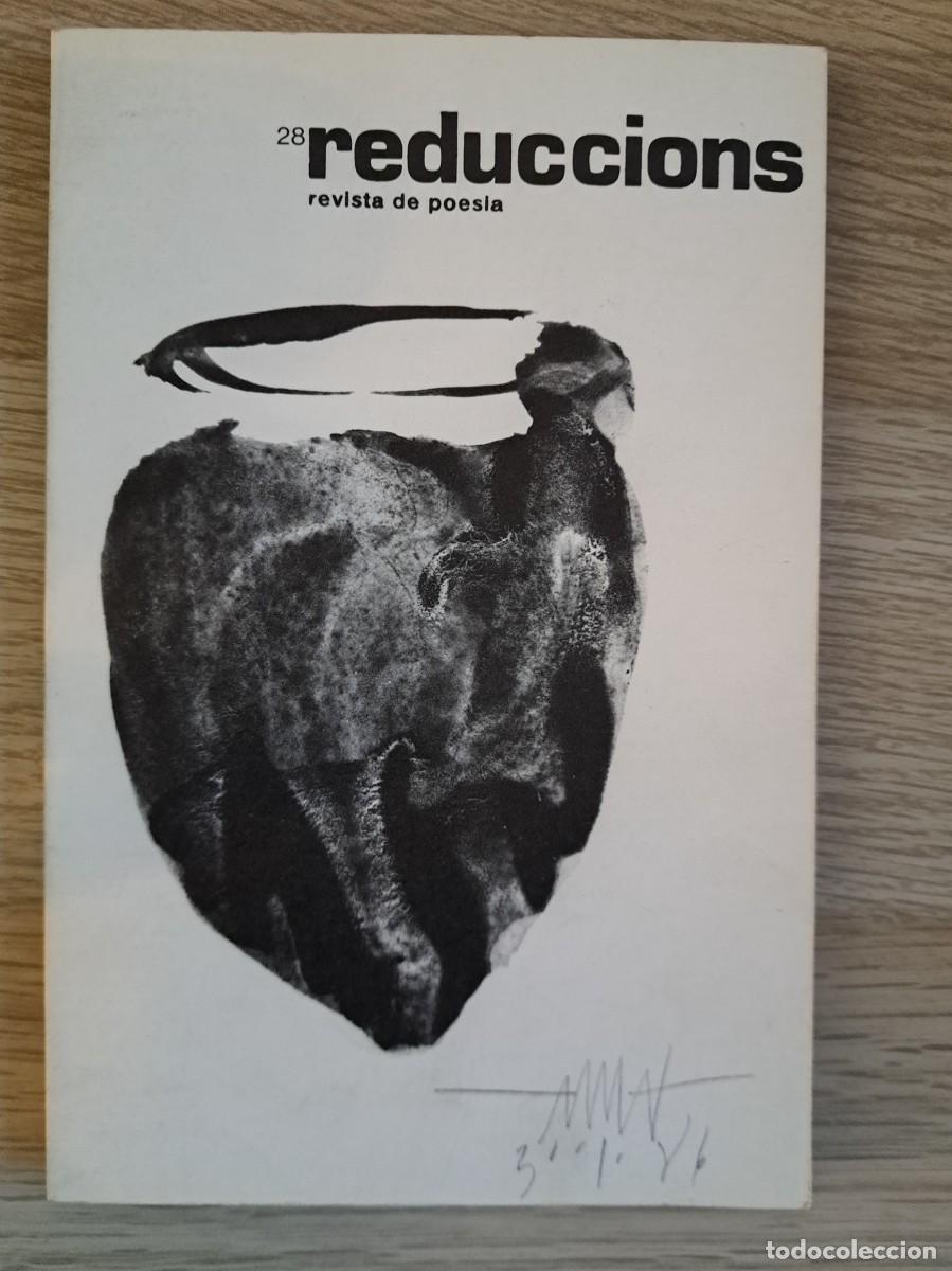 Libros de segunda mano: REDUCCIONS. Revista de poesia. N&uacute;mero 28 Any 1985