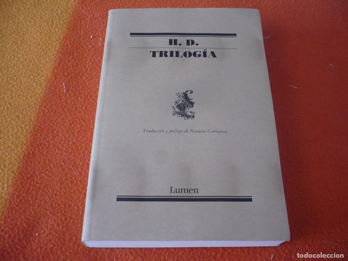 Libros de segunda mano: H. D. TRILOGIA 2024 LUMEN HILDA DOOLITTLE POESIA TRADUCCION NATALIA CARBAJOSA