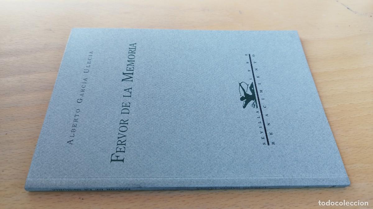 Libros de segunda mano: FERVOR DE LA MEMORIA / ALBERTO GARCIA ULECIA / KARA 73 / RENACIMIENTO