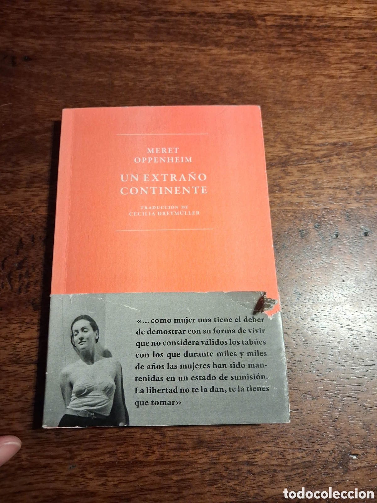 Libros de segunda mano: UN EXTRA&Ntilde;O CONTINENTE, MERET OPPENHEIM
