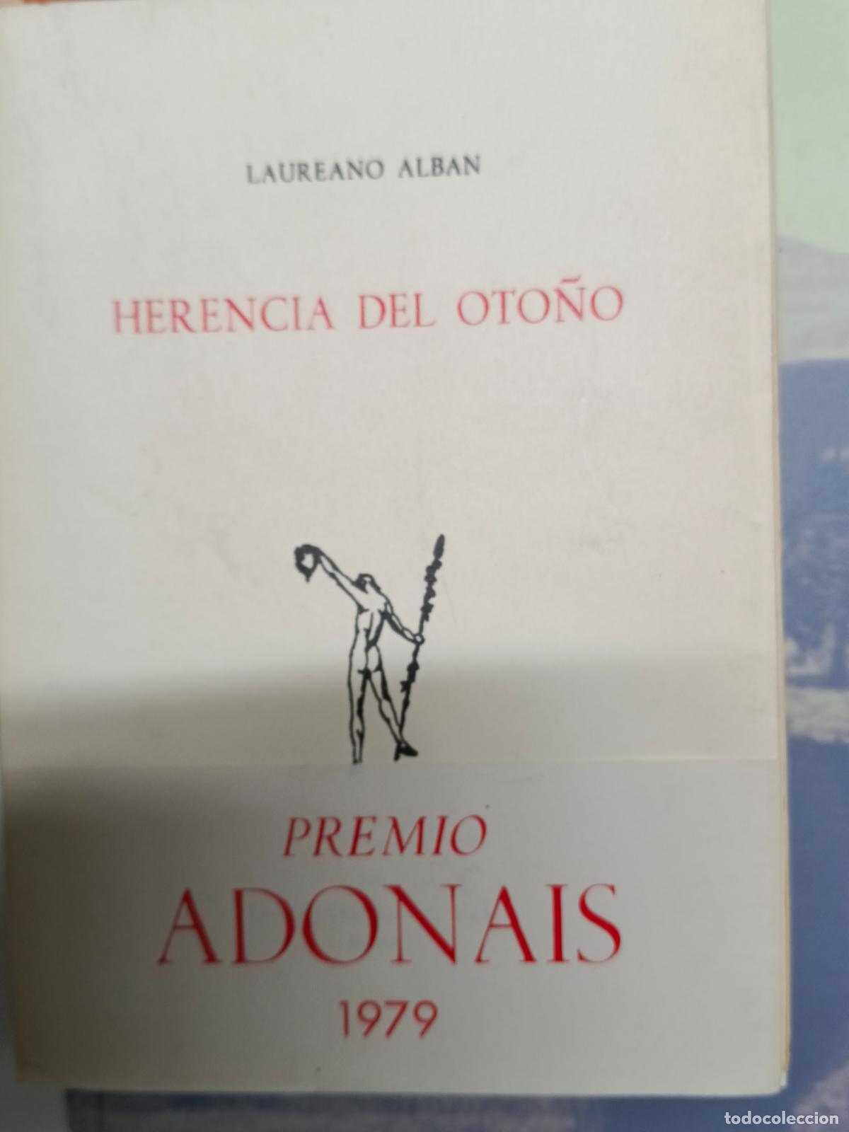 Libros de segunda mano: HERENCIA DEL OTO&Ntilde;O - ALBAN, LAUREANO
