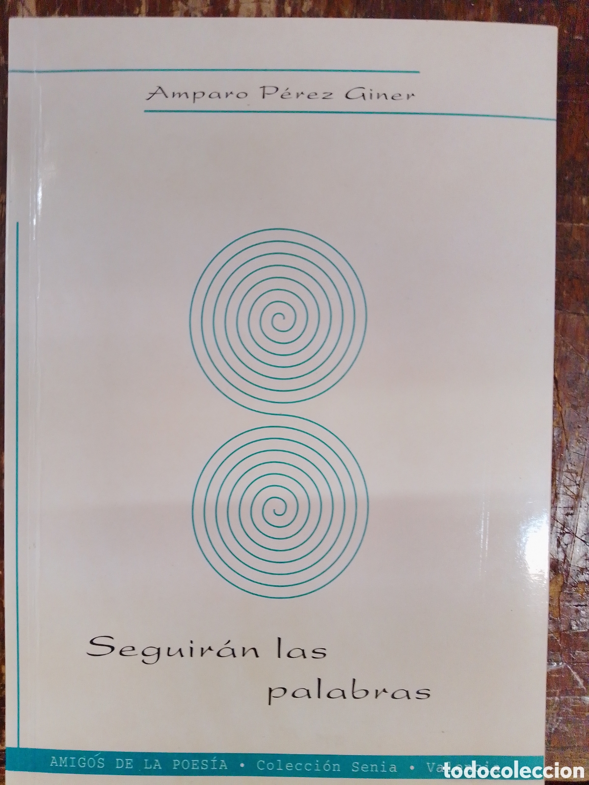 Libros de segunda mano: SEGUIRAN LAS PALABRAS. PEREZ GINER, AMPARO. FIRMADO POR LA AUTORA. AMIGOS DE LA POESIA. 1998