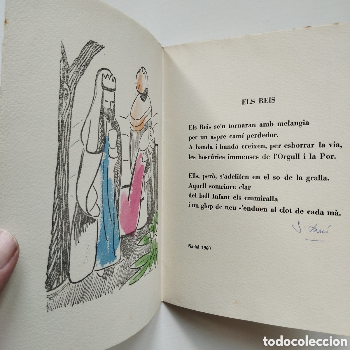 Libros de segunda mano: TOM&Agrave;S GARC&Eacute;S NADALA 1960 SIGNADA