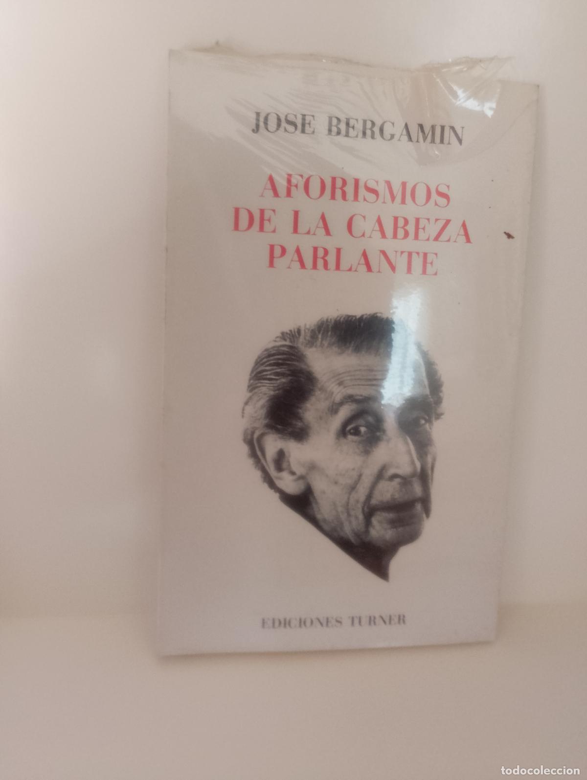 Libros de segunda mano: Jos&eacute; Bergam&iacute;n Aforismos de la cabeza parlante
