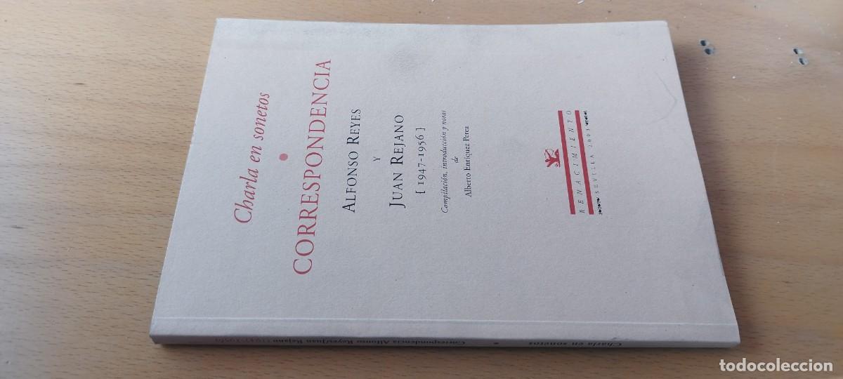 Libros de segunda mano: CHARLA EN SONETOS, CORRESPONDENCIA / ALFONSO REYES Y JUAN REJANO / KARA 11