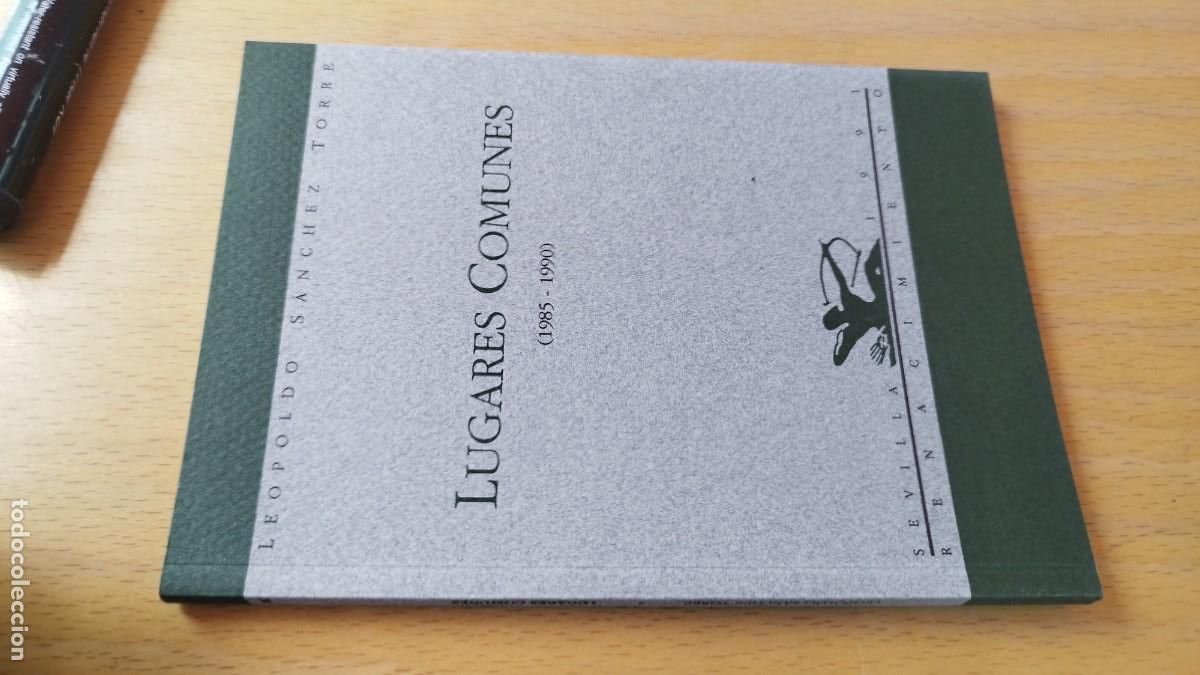 Livros em segunda m&atilde;o: LUGARES COMUNES / LEOPOLDO SANCHEZ TORRE / KARA 13-14 / RENACIMIENTO