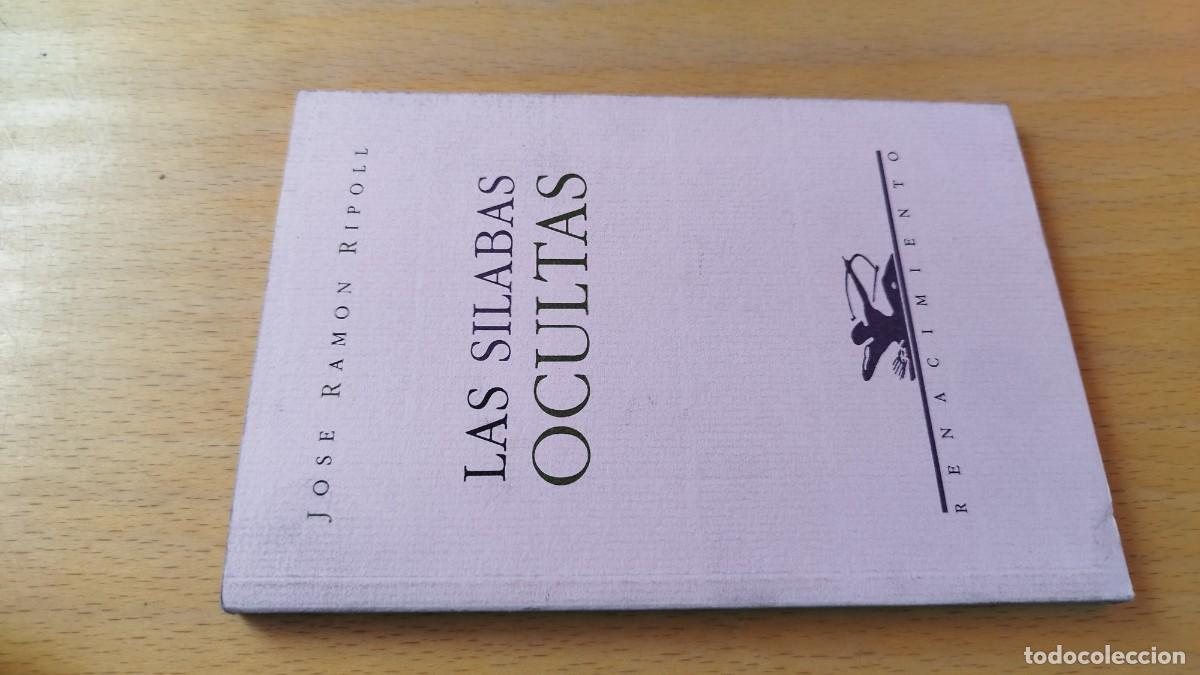 Libros de segunda mano: LAS SILABAS OCULTAS / JOSE RAMON RIPOLL / KARA 13-14 / RENACIMIENTO