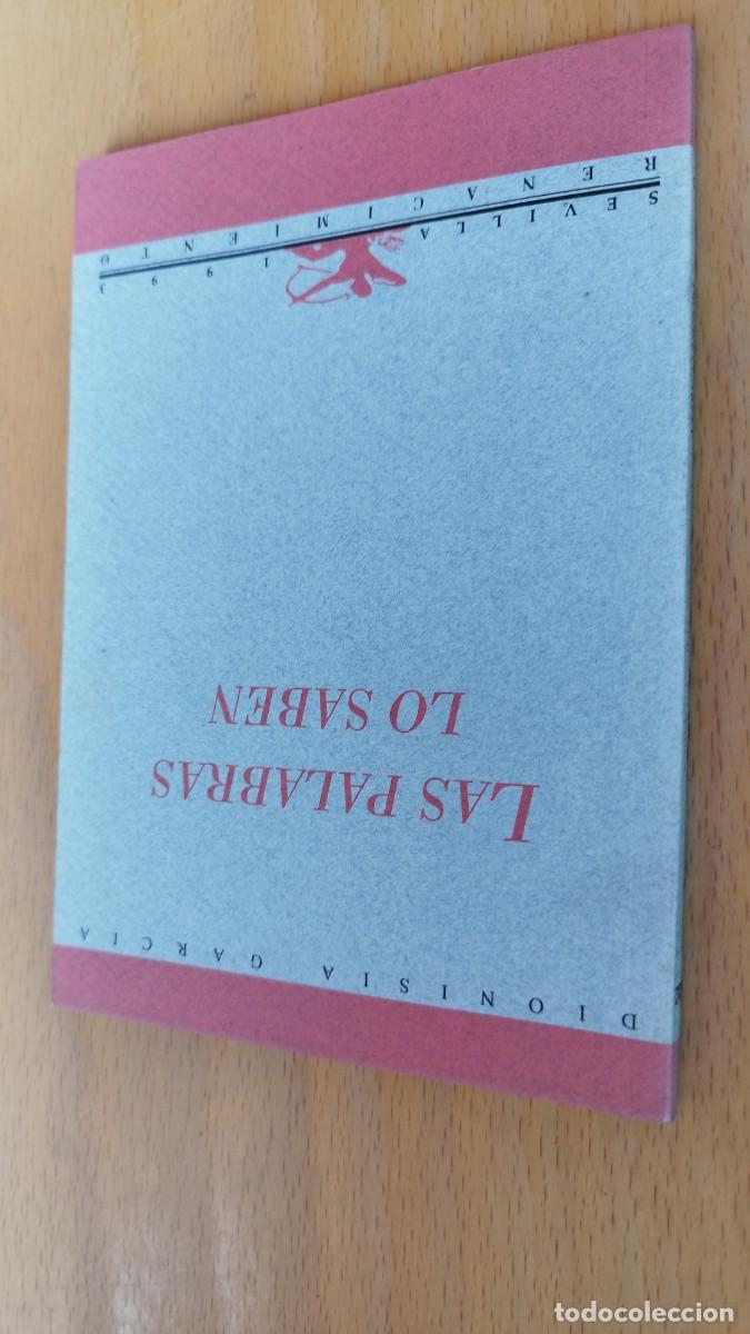 Libros de segunda mano: LAS PALABRAS LO SABEN / DIONISIA GARCIA / KARA 73 / RENACIMIENTO