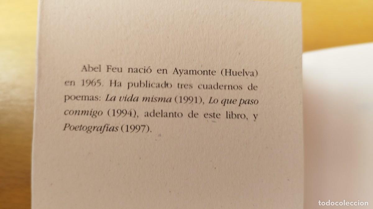 Libros de segunda mano: FEU DE ERRATAS / ABEL FEU / KARA 73 / RENACIMIENTO - Foto 5