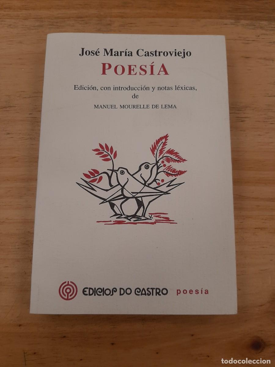 Libros de segunda mano: Poes&iacute;a - Jos&eacute; Mar&iacute;a Castroviejo - Edici&oacute;s do Castro, 1999
