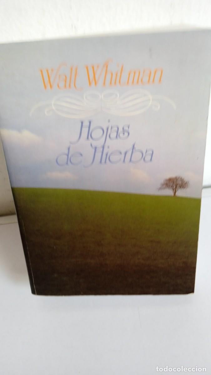 Libros de segunda mano: HOJAS DE HIERBA Walt Whitman