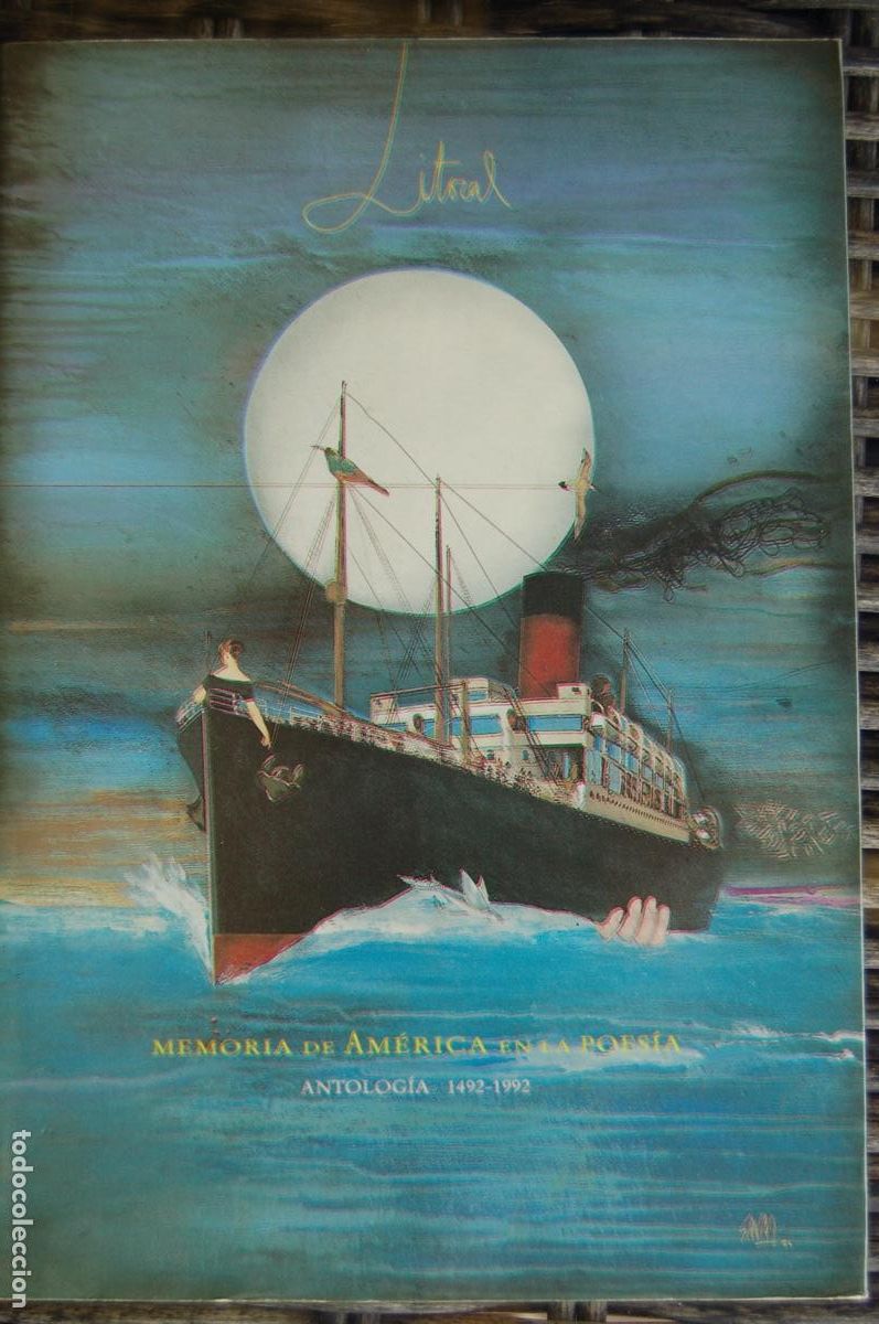 Libros de segunda mano: LITORAL 195-196 Memoria de Am&eacute;rica en la Poes&iacute;a. Antolog&iacute;a 1492-1992.318 pp. A&ntilde;o 1992.Perfecta.