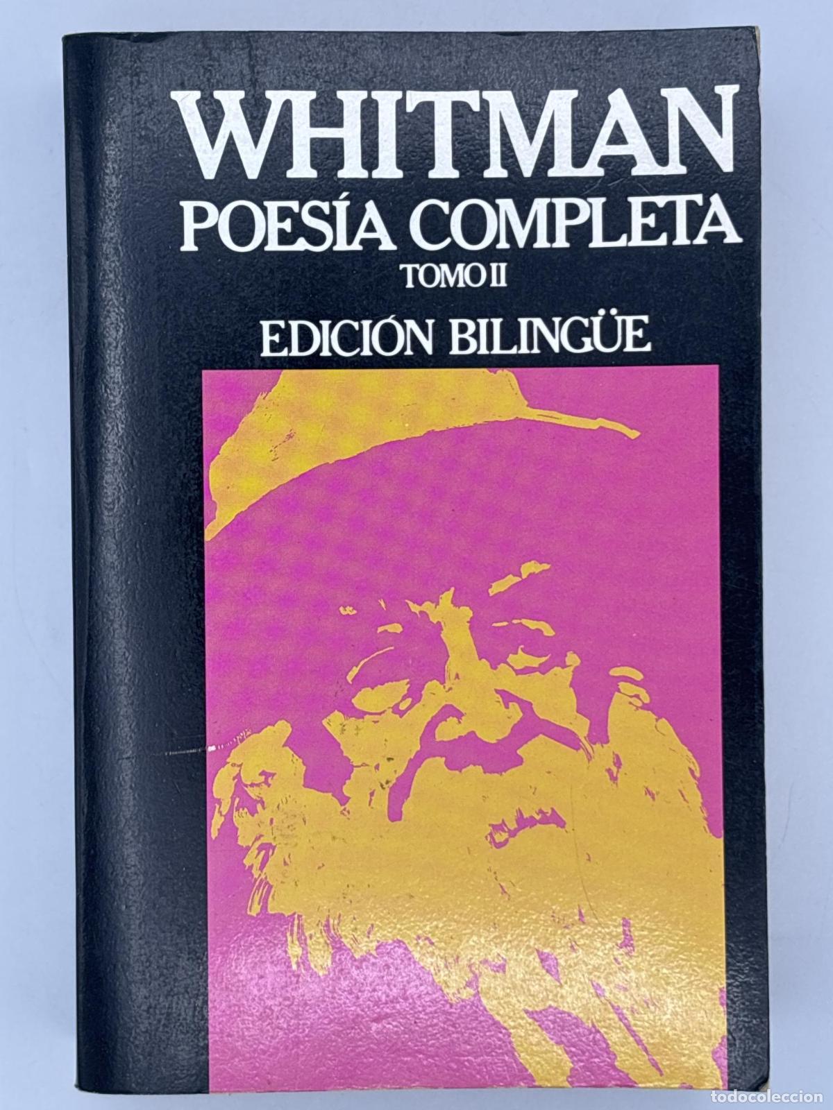 Libros de segunda mano: Whitman. Poes&iacute;a Completa. Tomo II -