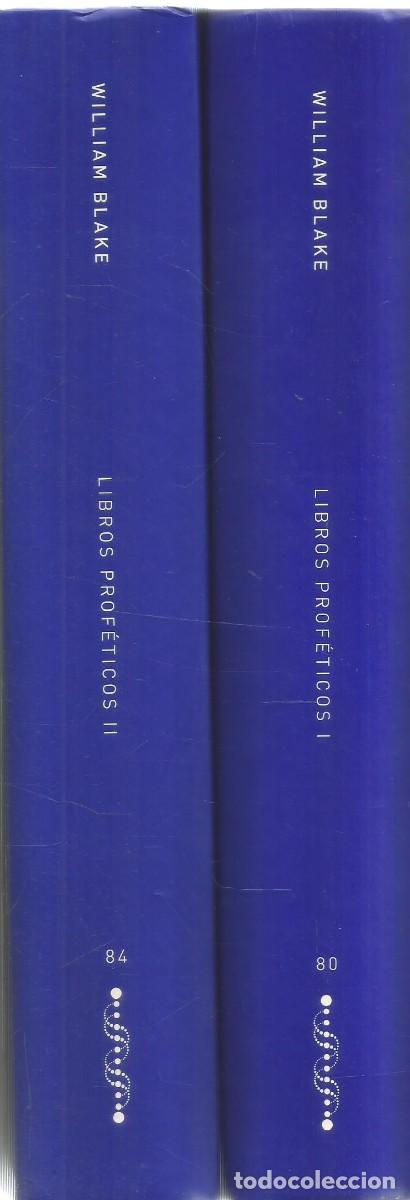 Libros de segunda mano: WILLIAM BLAKE. LIBROS PROFETICOS I Y II. ATALANTA.
