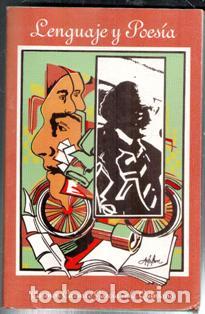 Libros de segunda mano: Lenguaje y poes&iacute;a, Carmen Cazurro Garc&iacute;a de la Quintana (editora)
