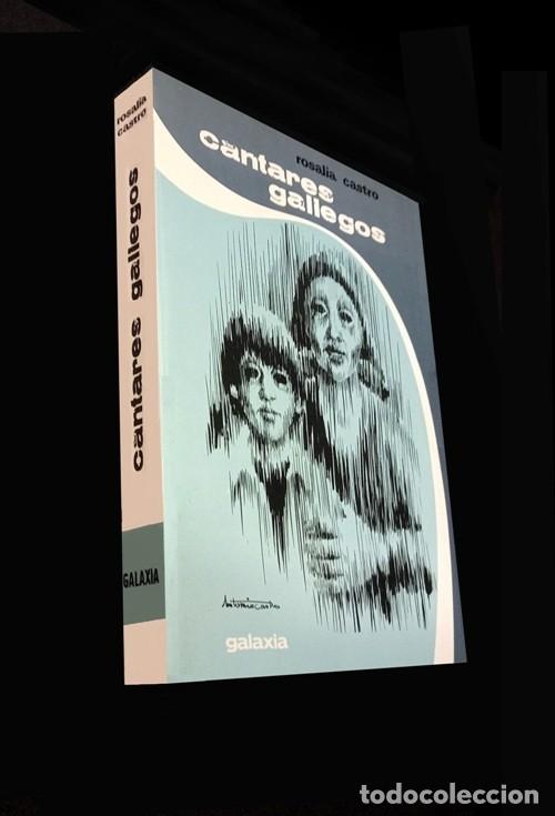 Second hand books: �F1327 - ROSALIA DE CASTRO. CANTARES GALLEGOS. EDITORIAL GALAXIA VIGO 1977. GALICIA.