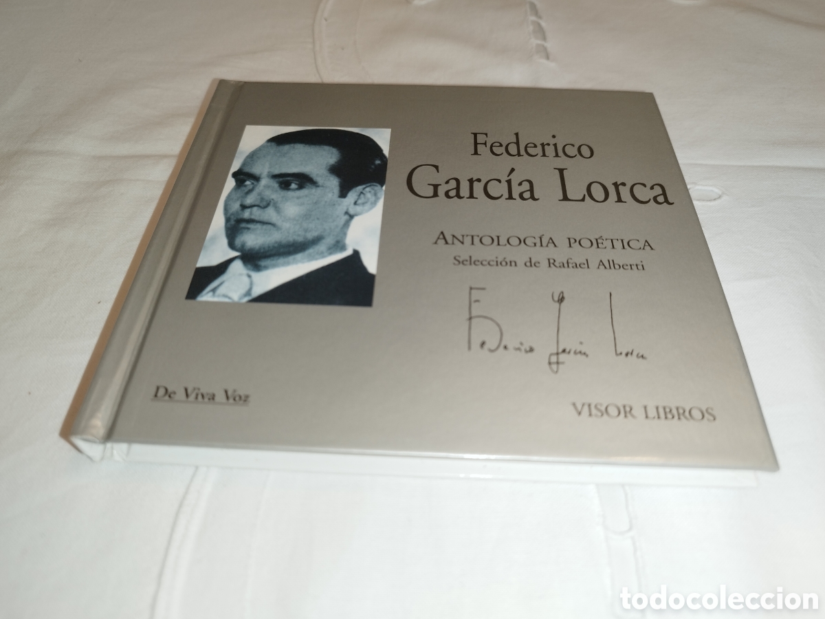 Libros de segunda mano: LIBRO + CD GARCIA LORCA ANTOLOGIA POETICA. SELECCION Y VOZ DE RAFAEL ALBERTI. VISOR DE VIVA VOZ 2009