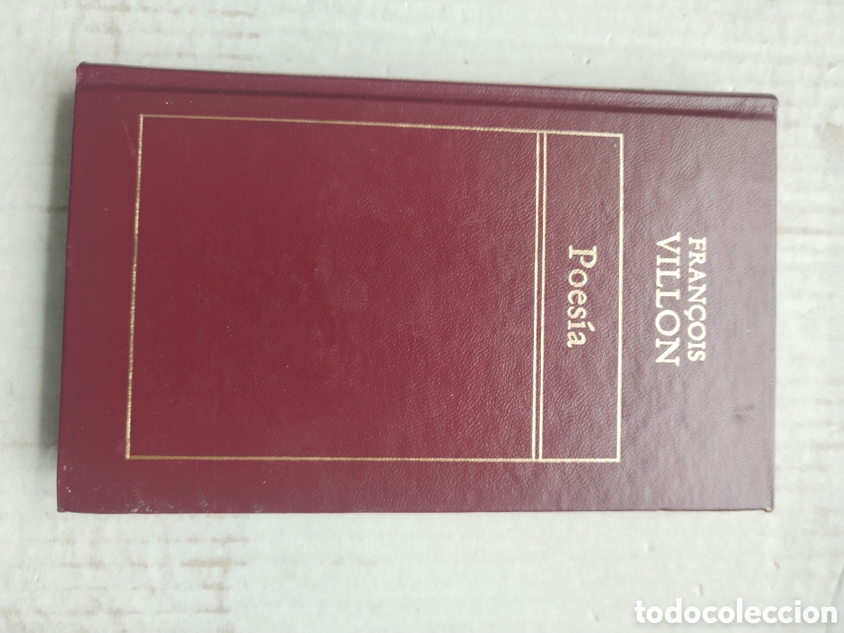 Libros de segunda mano: POESIA/FRANCOIS VILLON
