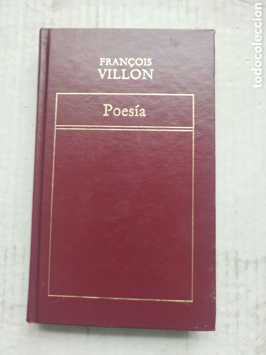 Libros de segunda mano: POESIA/FRANCOIS VILLON