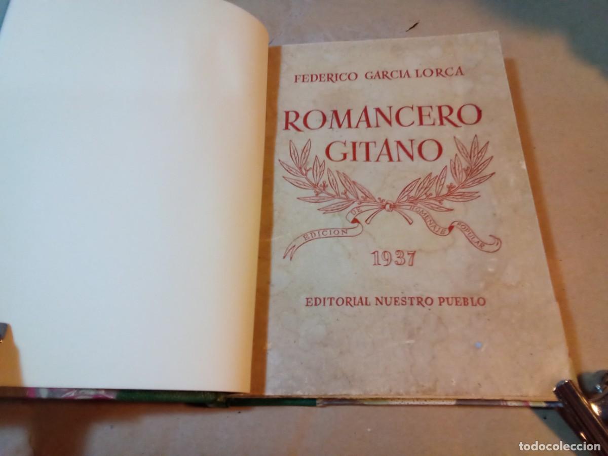 Libros de segunda mano: ROMANCERO GITANO DE FEDERICO GARC&Iacute;A LORCA - Foto 3