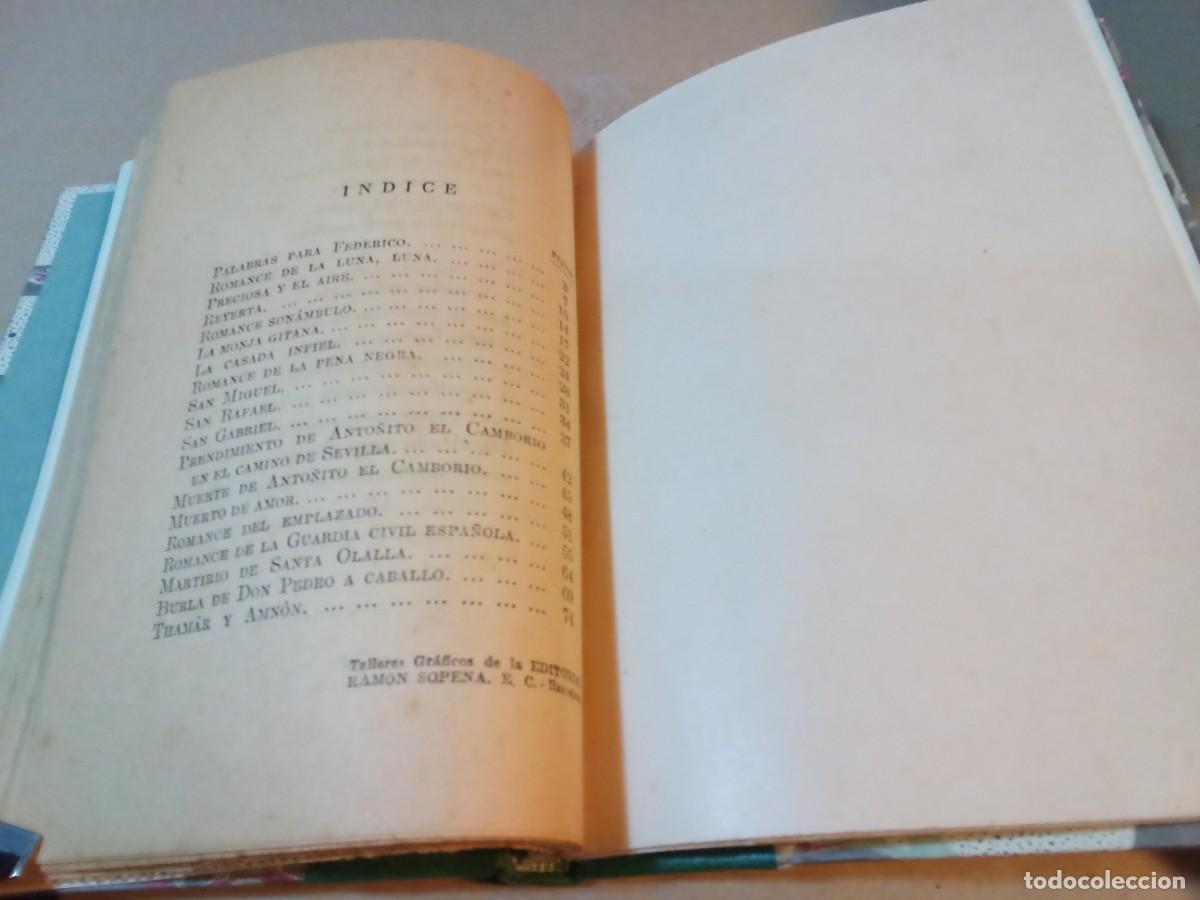 Libros de segunda mano: ROMANCERO GITANO DE FEDERICO GARC&Iacute;A LORCA - Foto 5