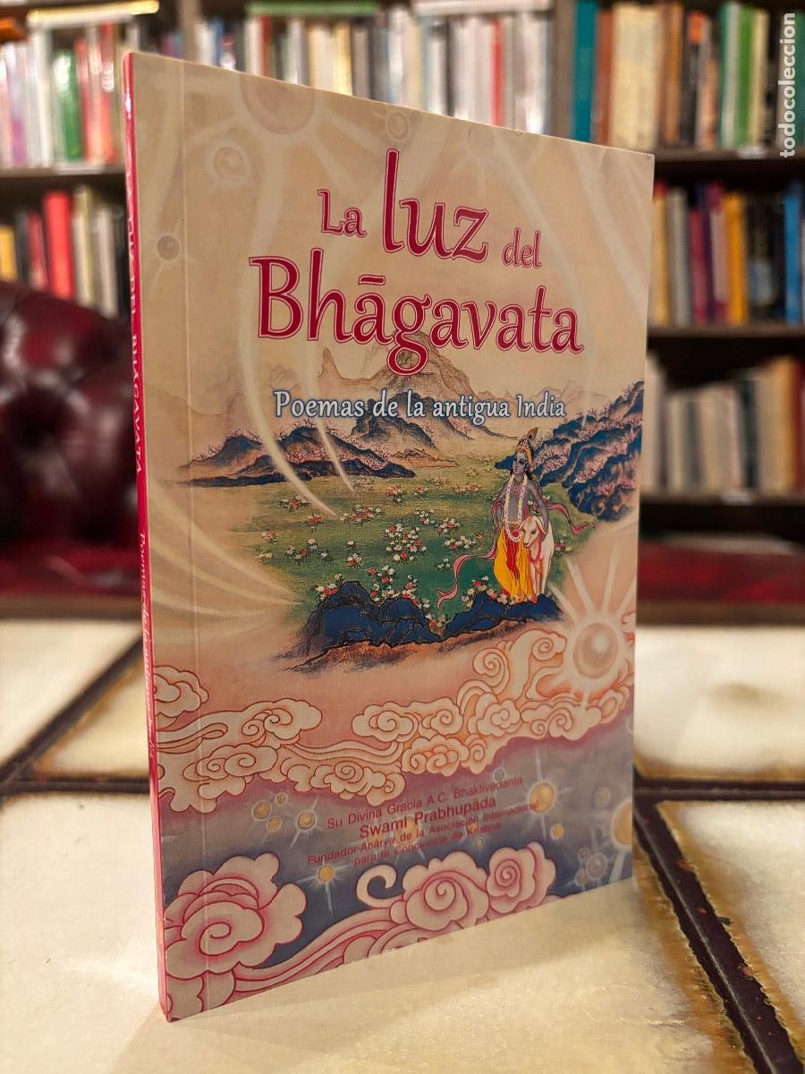 Libros de segunda mano: La luz del Bhagavata. Poemas de la antigua India