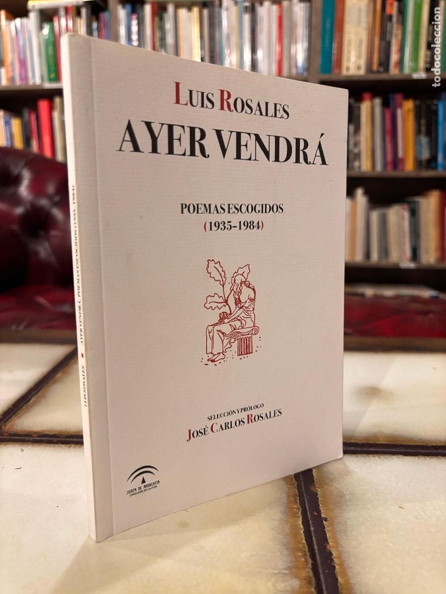 Libros de segunda mano: Ayer vendr&aacute;. Poemas escogidos. Luis Rosales. PEDIDO M&Iacute;NIMO 5&euro;