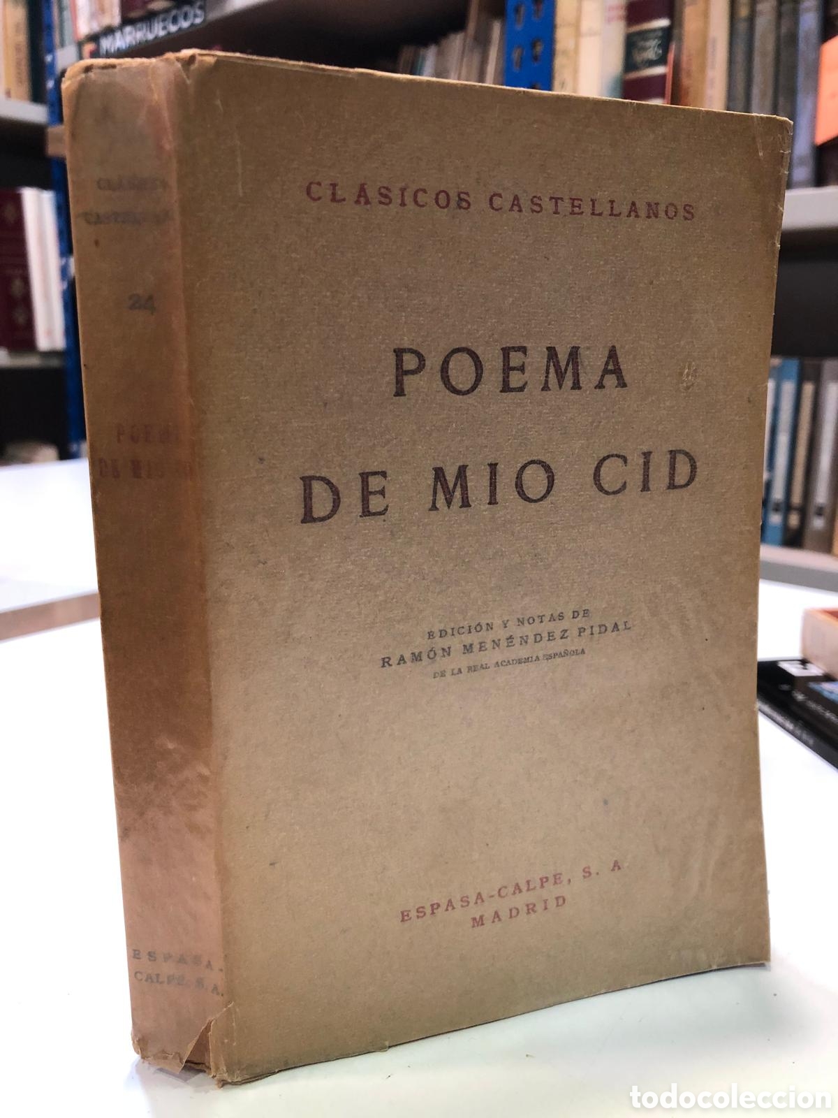 Libros de segunda mano: Poema de M&iacute;o Cid -An&oacute;nimo - Foto 1