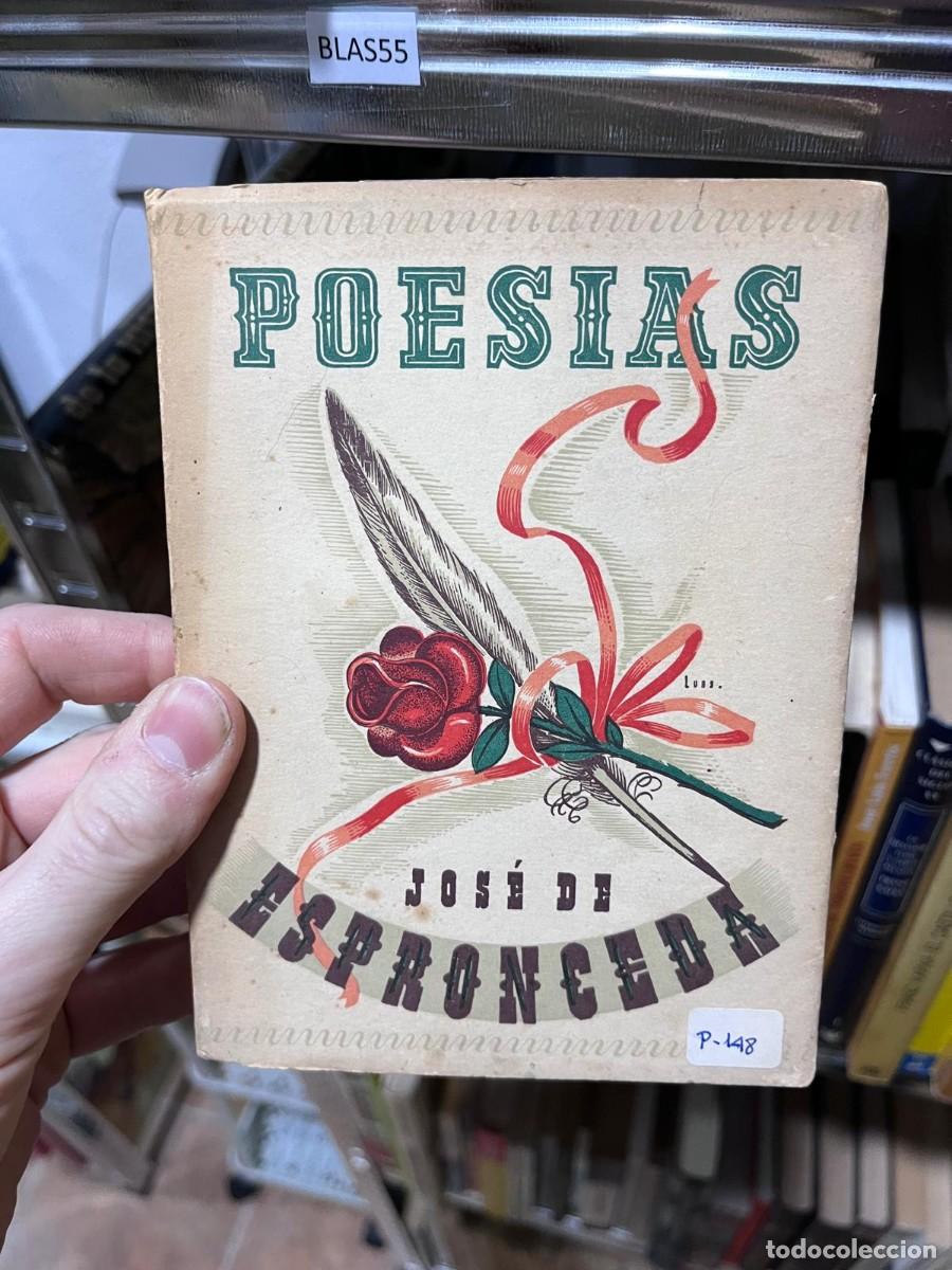 Libros de segunda mano: BLAS55 POESIAS JOSE DE ESPRONCEDA