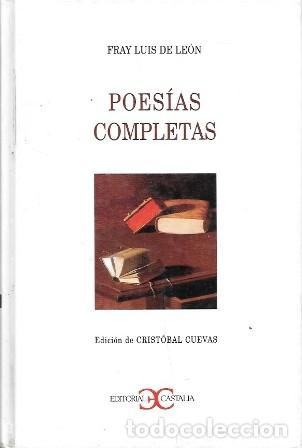 Libros de segunda mano: POESIAS COMPLETAS - DE LEON, FRAY LUIS - A-POE-2573