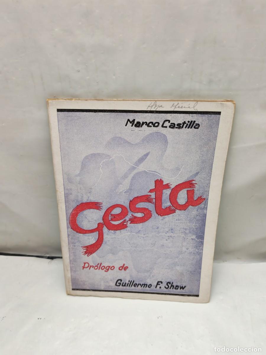 Libri di seconda mano: GESTA: Estampas y poemas de La Cruzada (edici&oacute;n 1940 aprox.)