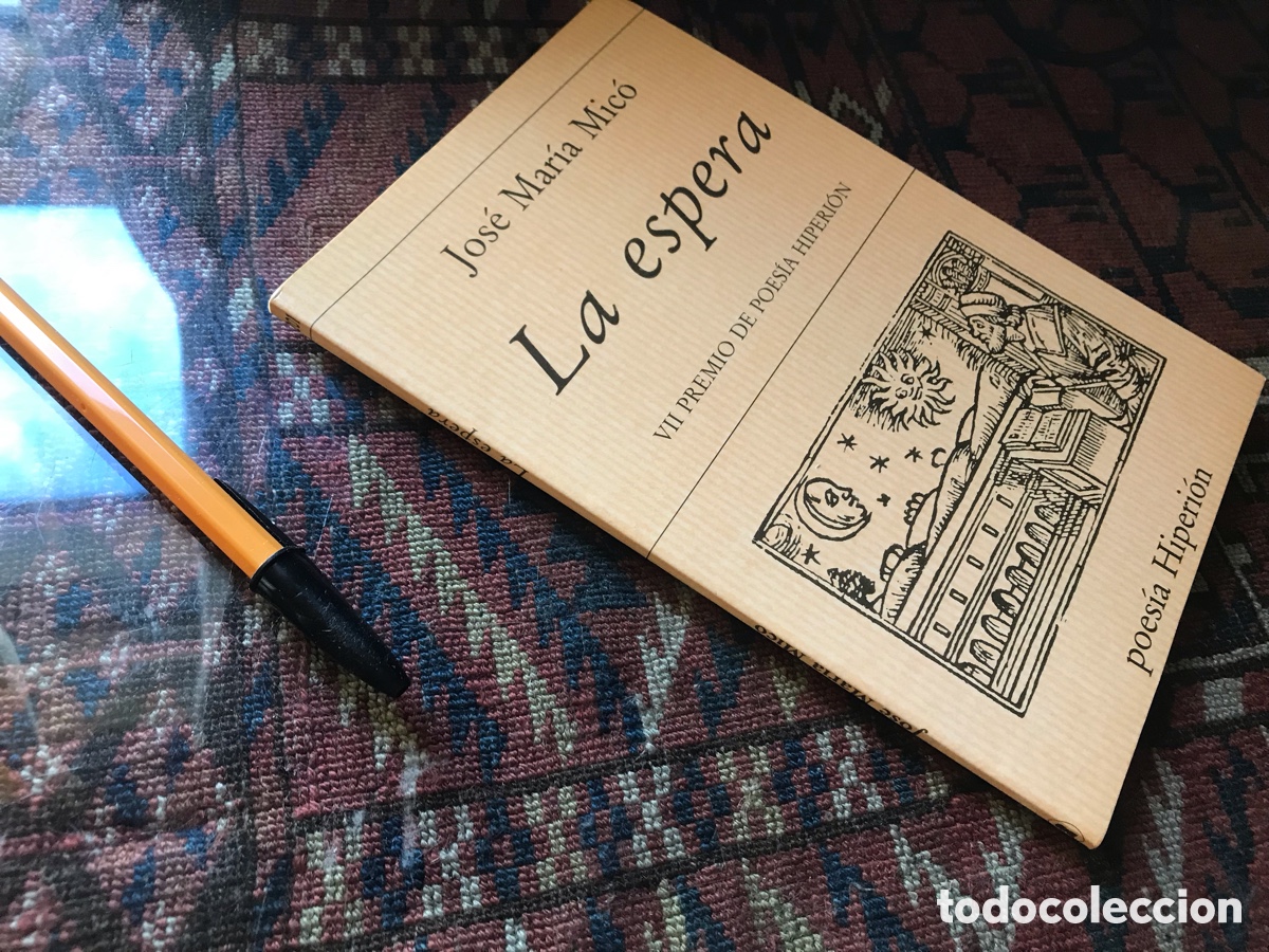 Libros de segunda mano: La espera. Jos&eacute; Mar&iacute;a Mic&oacute;. Poes&iacute;a Hiperi&oacute;n n&ordm; 201