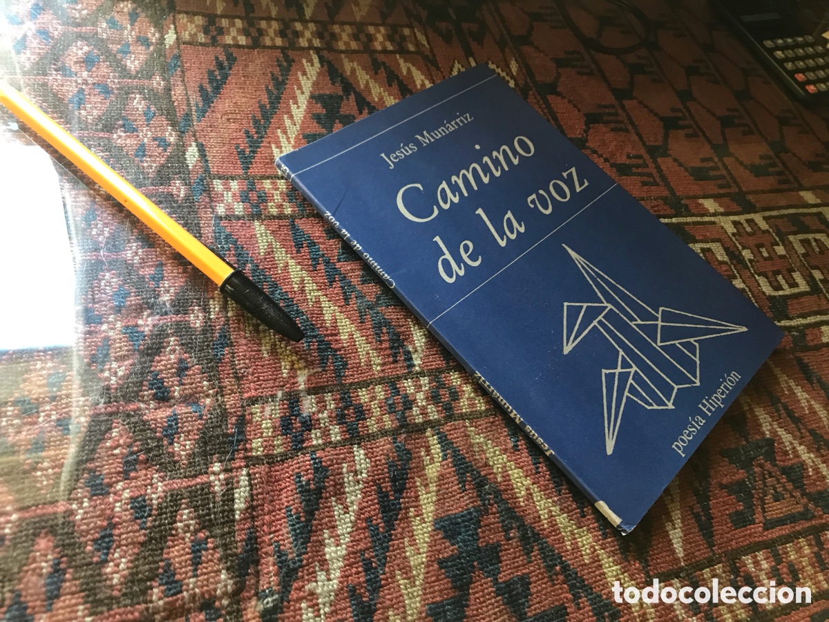 Libros de segunda mano: Camino de la voz. Jes&uacute;s Mun&aacute;rriz. Poes&iacute;a Hiperion n&ordm; 125