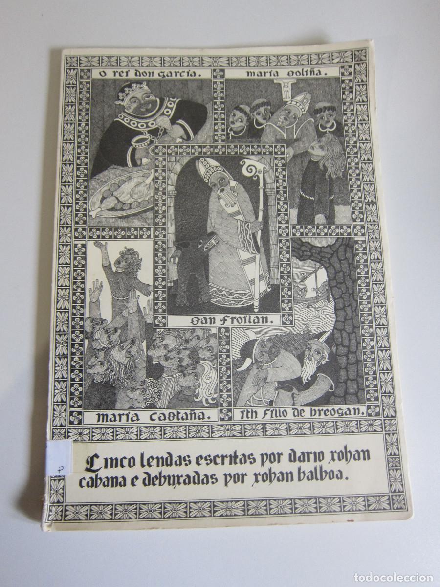 Libros de segunda mano: Cinco lendas escritas por Dar&iacute;o Xohan Cabana e debuxadas por Xohan Balboa